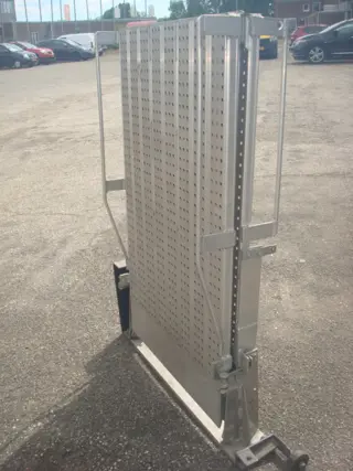 Oprijplaat rampe opvouwbaar aluminium