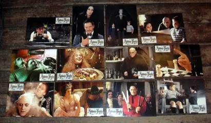 THE ADDAMS FAMILY lobbycard set.