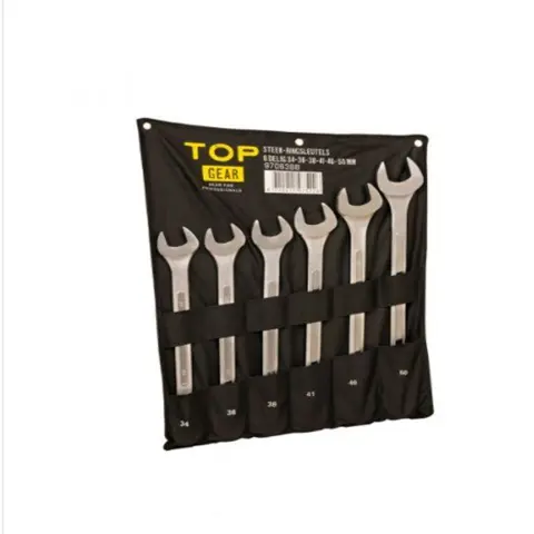 Steek-ringsleutels topgear 6 delig 34-50 mm.