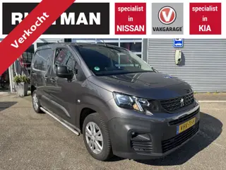 Peugeot Partner Automaat 1.5 BlueHDI Asphalt 3 zits Navi  Trekhaak excl BTW