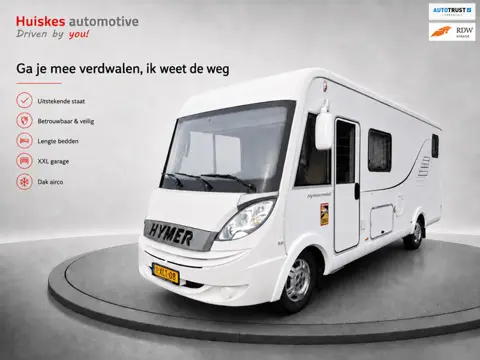 Hymer Eriba B578 2x airco/xxl garage/LPG/lengtebedden/oven/camera