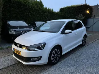 Volkswagen Polo 1.0 BlueMotion Edition 95PK 5D 9-2015 ''PURE WHITE'' 2e EIG AIRCO CRUISE LMV..      