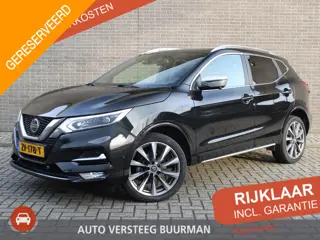 Nissan Qashqai 1.3 DIG-T Tekna + Cruise/Climate control, Navigatie, panoramadak, Leder interieur, LM