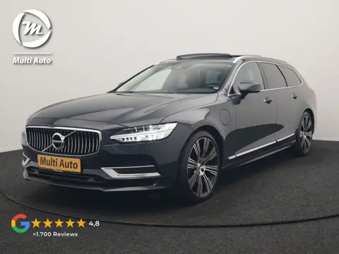 Volvo V90 T8 AWD Inscription PHEV 394pk Dealer O.H. | Trekhaak Af Fabriek | Panodak | Adaptive Cruis