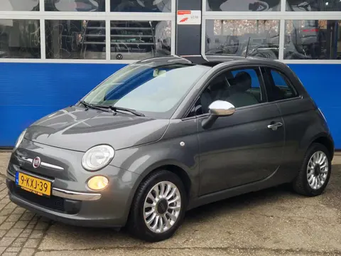 Fiat 500 0.9 TwinAir Lounge / Panoramadak / Airco / Origineel NL / NAP / Lichtmetalen velgen
