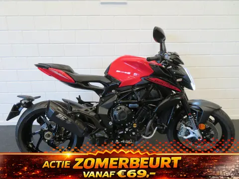 MV Agusta BRUTALE 800 NIEUWSTAAT HISTORIE (bj 2020)