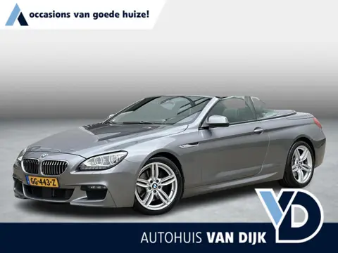 BMW 6-serie Cabrio 640i High Executive M-Pakket | NL-auto/2e eign./Volledige historie/Leder/Adapt.Cr