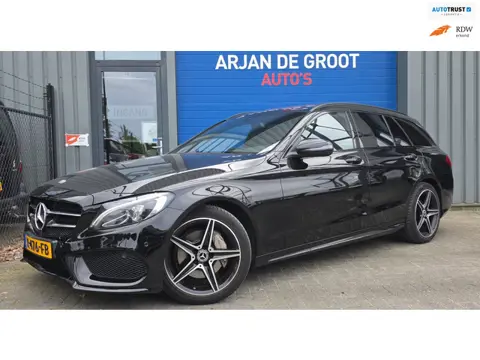 Mercedes-Benz C-klasse Estate 180 AMG Navi Pano Cruise Trekhaak Leder Camera LED