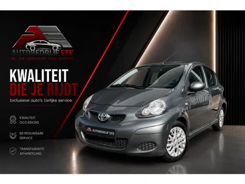 Toyota Aygo 1.0-12V Aspiration Green Leer*Airco*Sprtvlgn*Strbkr