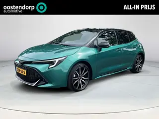 Toyota Corolla Hybrid 140 GR Sport | Super green met zwart dak | Carplay | Parkeersensoren | 18 inch