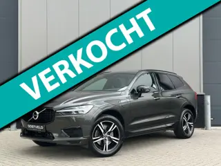 Volvo XC60 2.0 T6 Plug-in hybrid AWD R-Design Pano Memory Trekhaak Bliss Stoel/stuur verw. Leder