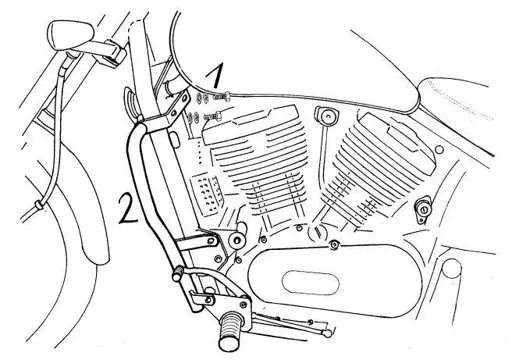 VALBEUGEL Kawasaki VN 800 1995 - 2005