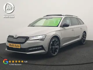 Škoda Superb Combi 1.4 TSI iV Sportline Business PHEV 218pk Dealer O.H. | Trekhaak Af Fabriek | Pano