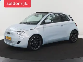 Fiat 500 Cabrio Icon 42 kWh | SOH 90,5 | 3 Fase | Adaptive cruise | Camera | Carplay | DAB | Climate