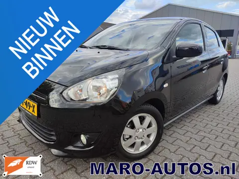 Mitsubishi Space Star 1.2 Intense+ | Boekjes | 81 pk | 66dkm! AIRCO | Stoelverw. | LM wielen | Priva