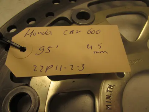 REMSCHIJF VOOR Honda CBR 600 F 1995 - 1998