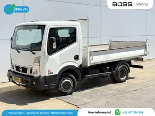 Nissan NT400 130PK 3.0 Kipper Dubbellucht 3.5t Trekhaak Airco Benne Tipper