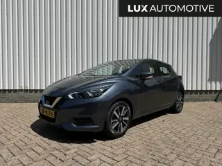 Nissan Micra 1.0L Acenta, CarPlay, Airco, Cruise, 4-seizoenenbanden, Bluetooth, NAP