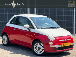 Fiat 500 1.2 | automaat | Bicolore Bianco-Rosso