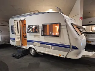 Hobby De Luxe 455 UF Rondzit Dwarsbed Voortent