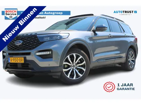 Ford Explorer 3.0 V6 EcoBoost PHEV ST-Line | Incl. 12 maanden garantie | 7-persoons | Trekhaak | Sto
