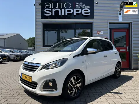 Peugeot 108 1.0 e-VTi Allure TOP! -AUTOMAAT-CABRIO-CLIMA-LANE ASSIST-DAB+-5 DEURS-LICHTMETALEN VELGE