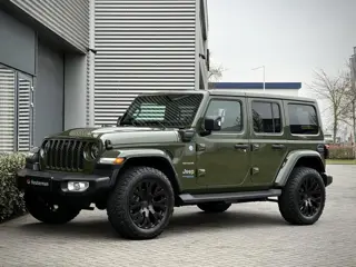 Jeep Wrangler Unlimited 4xe 380 Sahara Brute velgen/ Hard Top/ Trekhaak