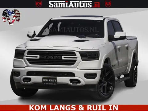 Dodge Ram SPORT V8 5.7 402PK | Krachtige Hemi | Panorama Dak | 12' Scherm Comfortabele Dubbele Cabin