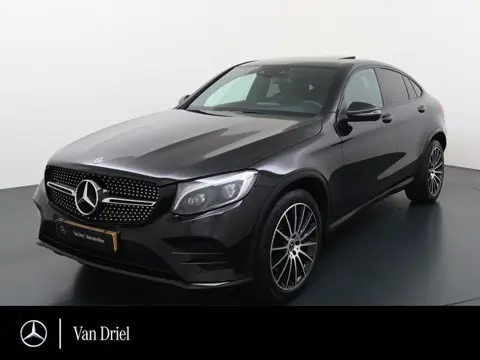 Mercedes-Benz GLC Coupé 220 d 4MATIC AMG line | Schuifdak Trekhaak HUD Memory Burmester