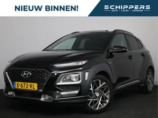 Hyundai KONA 1.6 GDI HEV Premium Sky | Trekhaak | Schuif/kanteldak | Navigatie | Leder | Zwarte heme
