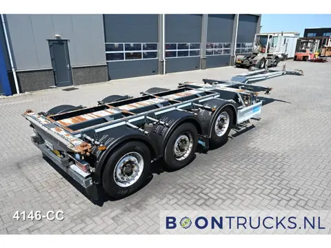 D-Tec FLEXITRAILER | 2x20-30-40-45ft HC * 3x EXTENDABLE * BPW/DISC * NL TRAILER * APK 05-2027