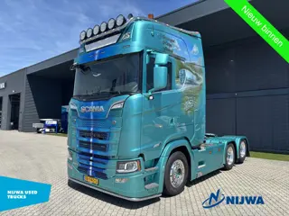 Scania S 660 6x2 Showtruck V8 + Schuifschotel (bj 2022)