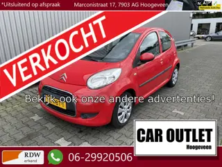 Citroën C1 1.0-12V Selection 97Dkm.NAP, 5-Drs, A/C, Elec.ramen, Centr.vergr, – Inruil Mogelijk –