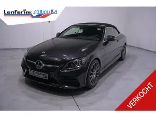 Mercedes-Benz C-klasse Cabrio 180 AMG Line AMG Styling  Camera lederen-bekleding Apple Carplay digi-