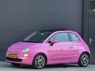 Fiat 500 1.2 Naked, Panodak, Airco, Apk 06'2027! (bj 2010)