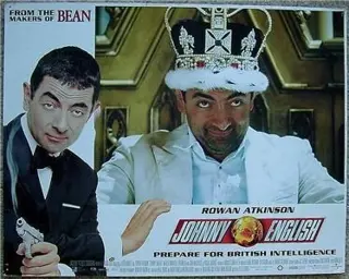 JOHNNY ENGLISH lobbycard set.