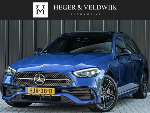 Mercedes-Benz C-klasse Estate 300 e Business Solution AMG | NL-Auto | Panoramadak | 360 Camera | Bur