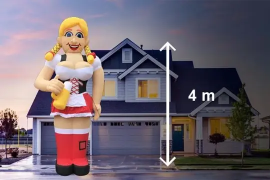 Sarah pop tirol 4 meter te huur, landelijke bezorging mogeli