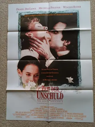 THE AGE OF INNOCENCE filmposter.