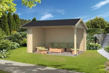 Tuinhuis-Blokhut Rosea: 425x300 cm