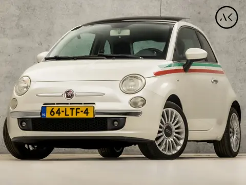 Fiat 500 1.4-16V Sport (SCHUIFDAK, 4 CILINDER, NAVIGATIE, PARELMOER,  LEDER, SPORTSTOELEN, ELEK RAME