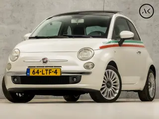 Fiat 500 1.4-16V Sport (SCHUIFDAK, 4 CILINDER, NAVIGATIE, PARELMOER,  LEDER, SPORTSTOELEN, ELEK RAME