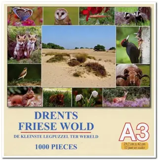 Drents Friese Wold, de kleinste legpuzzel ter wereld