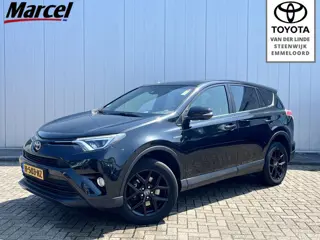 Toyota RAV4 2.5 Hybrid Black Edition Dealer Onderhouden Panorama Leer Alcantara Parkeer Sensoren Sto
