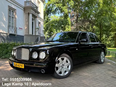 Bentley Arnage 6.8 V8 T Schuif Kanteldak Xenon Leder Unieke Staat Full Options Diamond Black