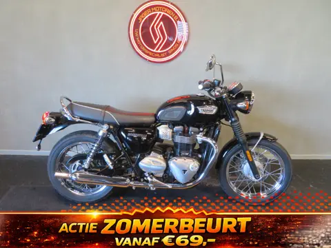 Triumph BONNEVILLE T 100 NIEUWSTAAT! (bj 2018)