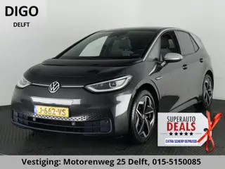 Volkswagen ID.3 First Plus 58 kWh ACCU 89%! BIJNA 2021 . STUUR & STOEL VERWARMING . PARKEERSENSOREN 