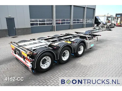 D-Tec FLEXITRAILER HD | 2x20-30-40-45ft HC * 2x LIFT AXLE * ALCOA * ADR * 3x EXTENDABLE * TOP!