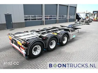D-Tec FLEXITRAILER HD | 2x20-30-40-45ft HC * 2x LIFT AXLE * ALCOA * ADR * 3x EXTENDABLE * TOP!