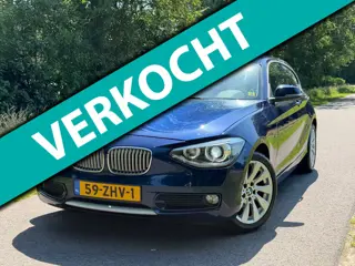 BMW 1-serie 116i Upgrade Edition | Leder + Navi + Cruise + Airco Nu € 6.999,-!!!